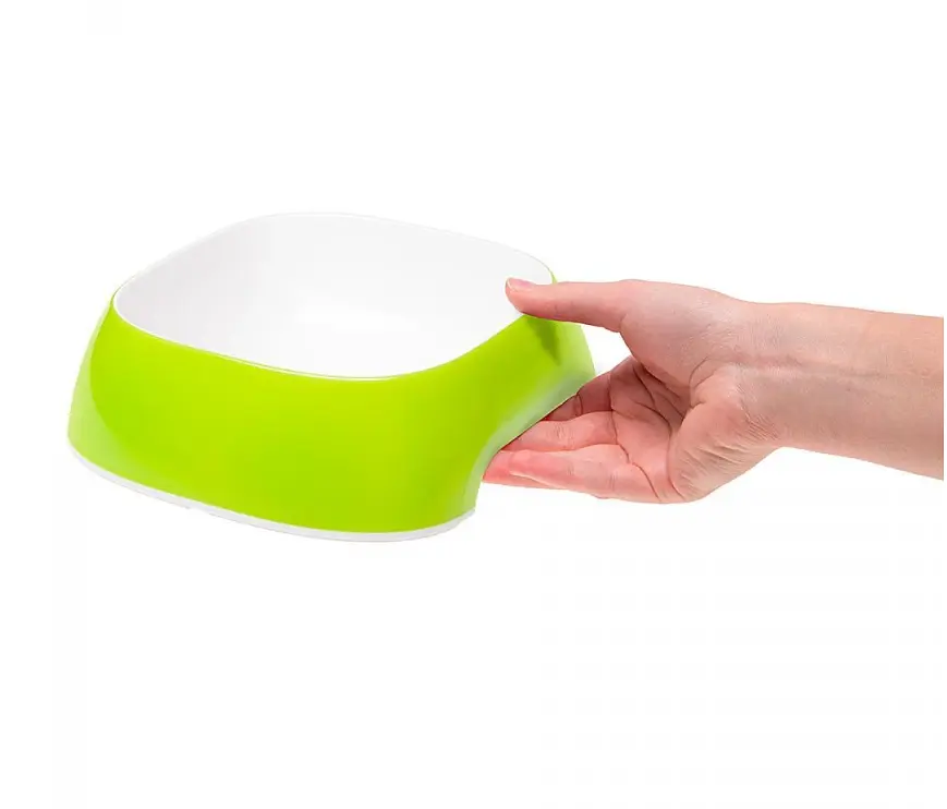 Миска для собак та котів Ferplast Glam Small пластикова салатова 15x13.5x5 см 400 мл 71210023 - фото 2