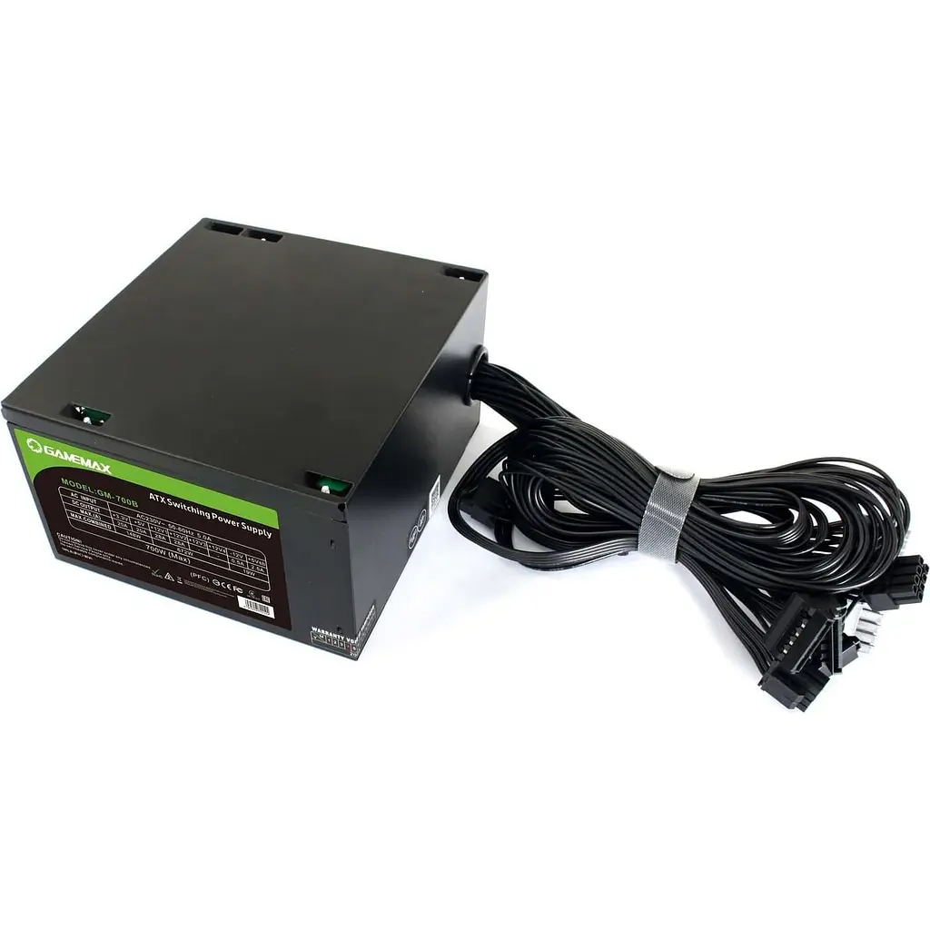 Блок питания GameMax 700W Black (GM-700B) - фото 5