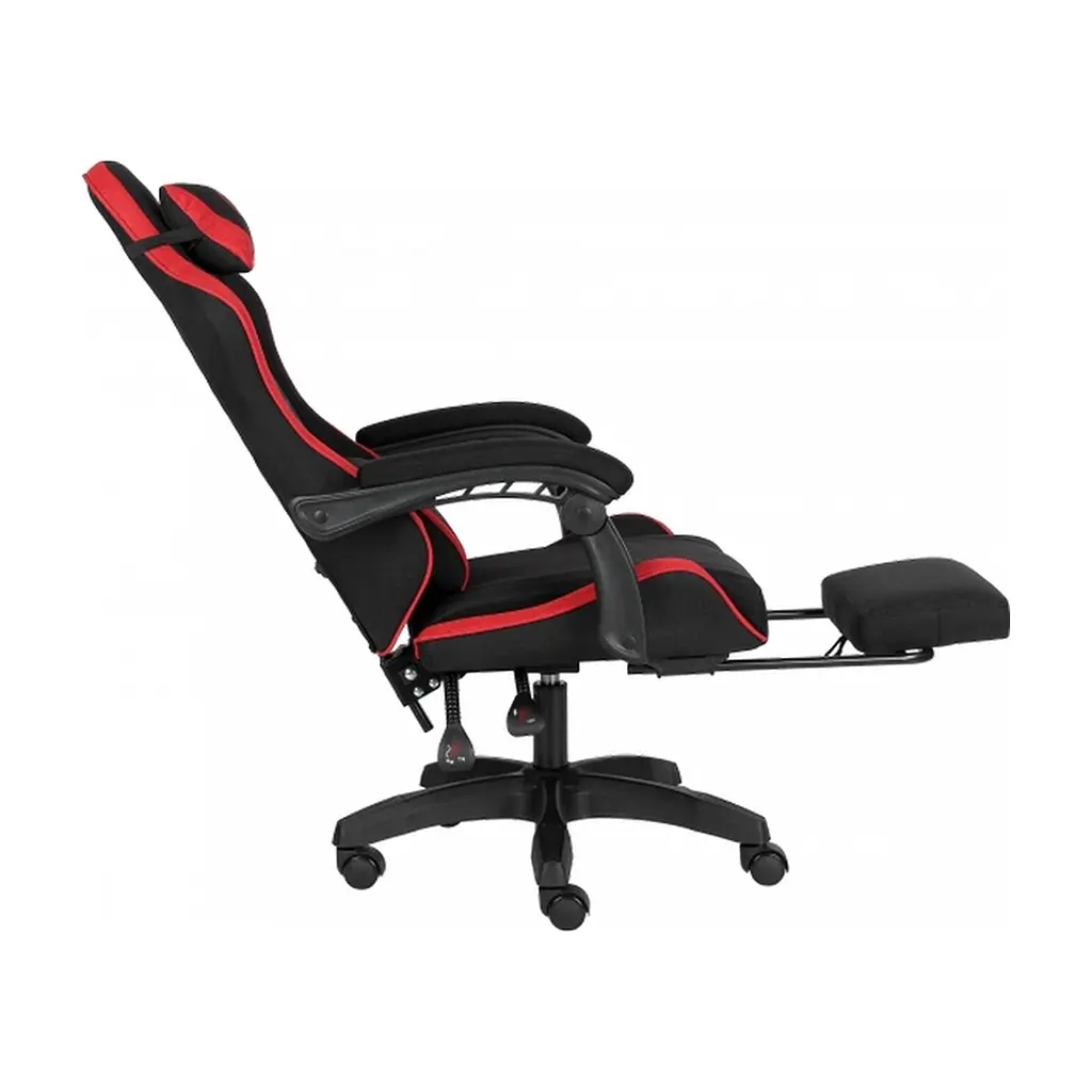 Крісло ігрове GT Racer X-2339 Black/Red (X-2339 Fabric Black/Red) - фото 7