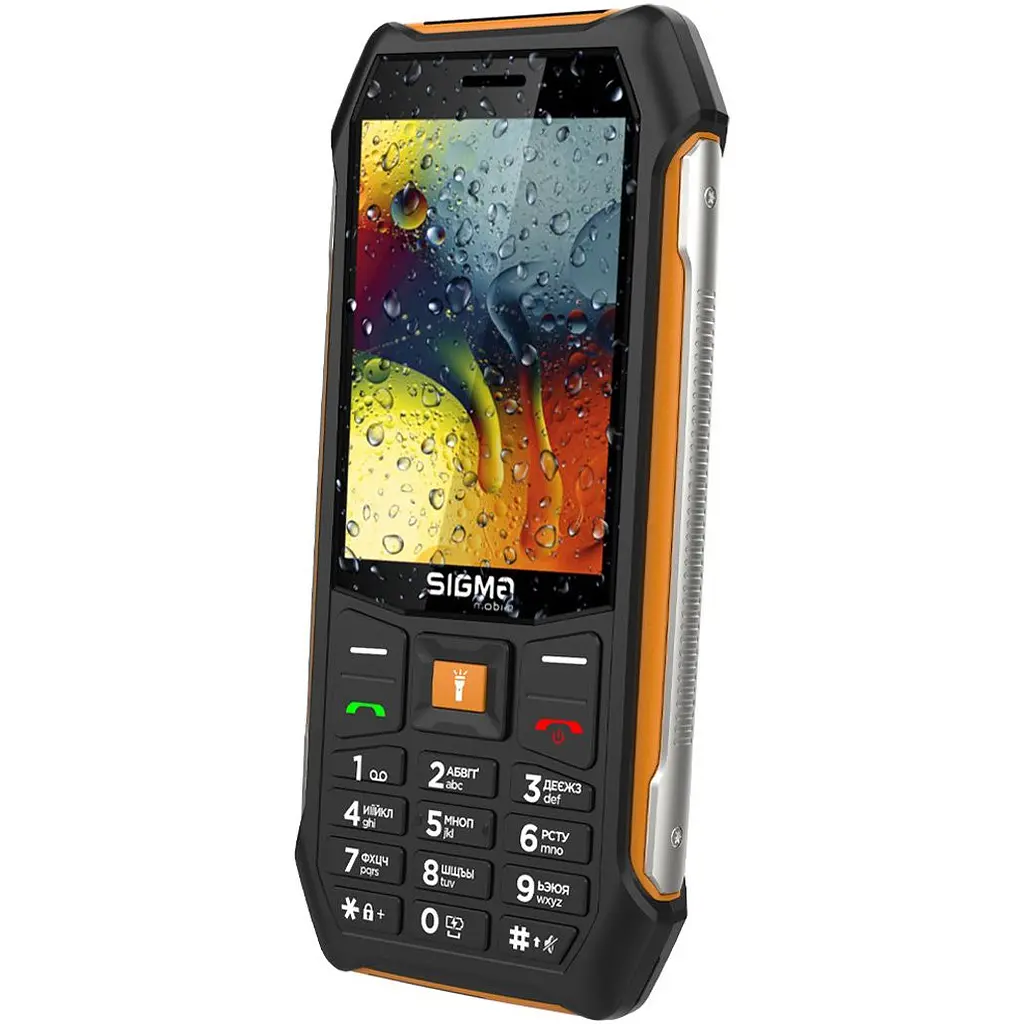 Мобільний телефон Sigma mobile X-style 323 RAIN Black/Orange UA-UCRF (4827798885727) [160999] - фото 3