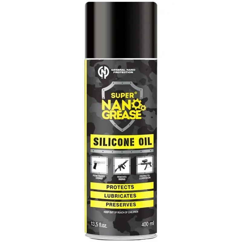 Мастило збройове General Nano Protection Silicone 400 мл спрей GNP (1013-429.01.36) - фото 2