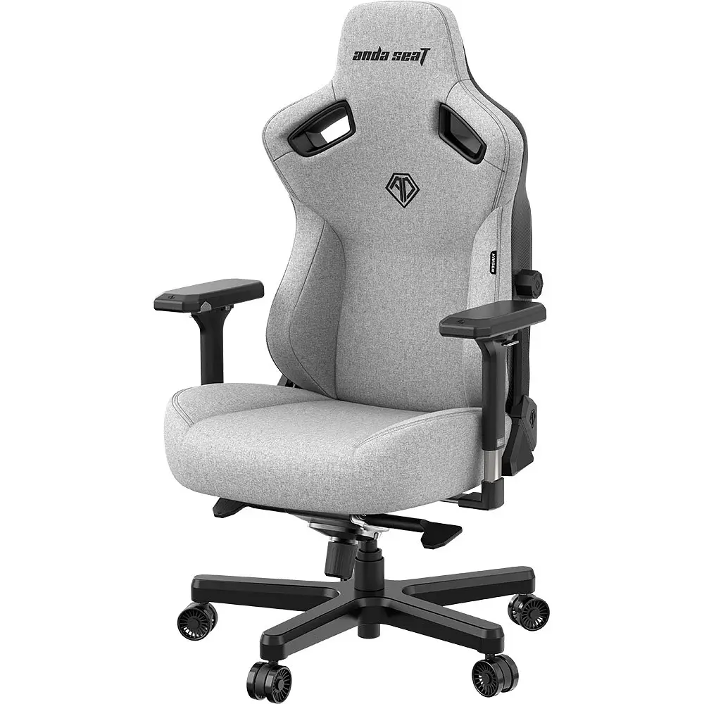 Крісло для геймерів Anda Seat Kaiser 3 Size L Fabric Grey (AD12YDC-L-01-G-PV/F) - фото 4