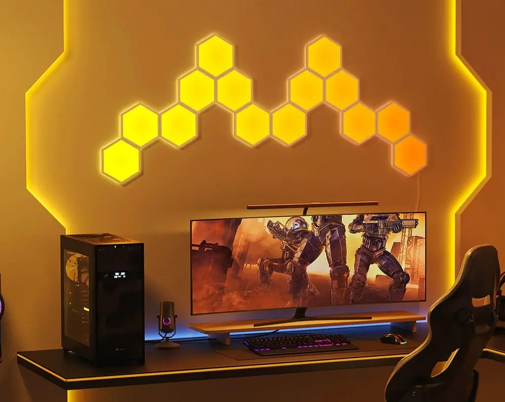 Світлодіодні панелі Govee Glide Hexa Light Panels 10шт (H6061) [87060] - фото 10