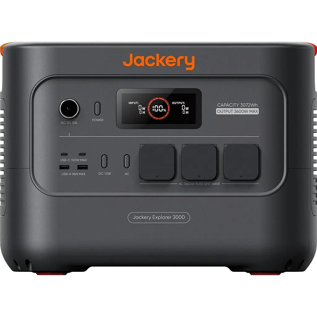 Зарядна станція Jackery Explorer 3000 v2 / 3600 Вт / 3072 Вт/ч / LiFePO4 (21-0001-000312) - фото 3