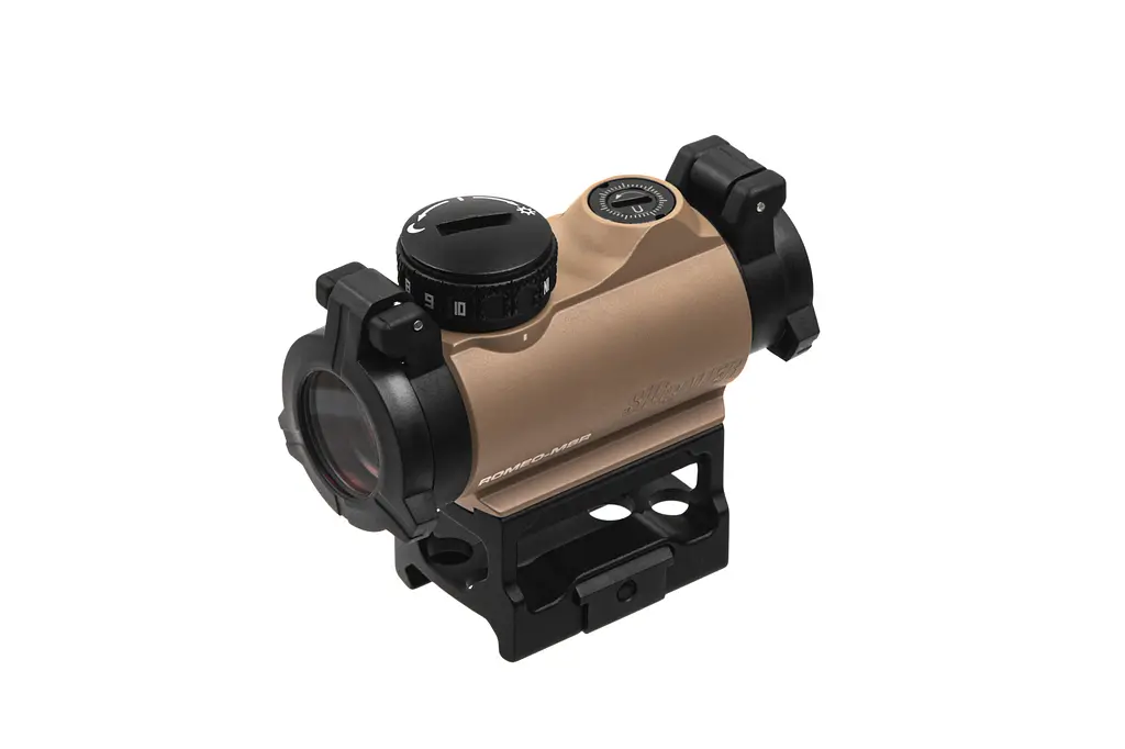 Прицел коллиматорный SIG Optics ROMEO-MSR COMPACT RED DOT SIGHT, 1X20MM, 2 MOA RED DOT FDE - фото 2