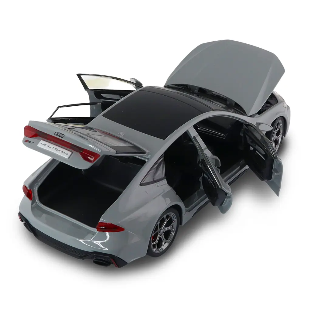 Автомодель TechnoDrive Audi RS7 Sportback 1:24 сіра (KM07222) - фото 5
