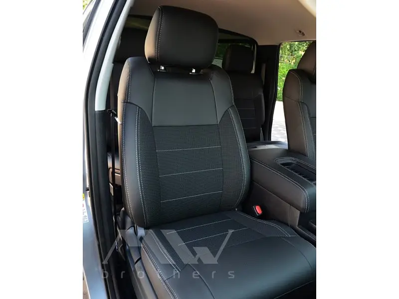 Авточохли модельні MW Brothers для Toyota Tundra III c 2014 - фото 6