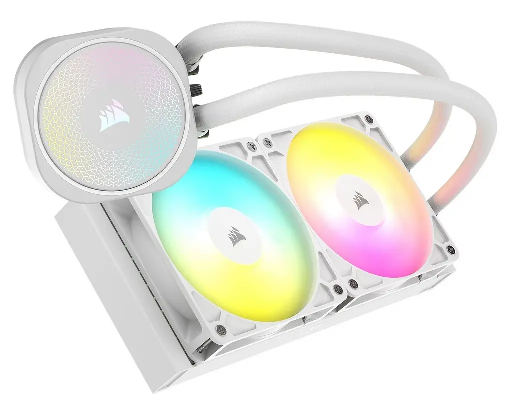 Система водяного охолодження Corsair Nautilus 240 RS ARGB White (CW-9060094-WW) - фото 2