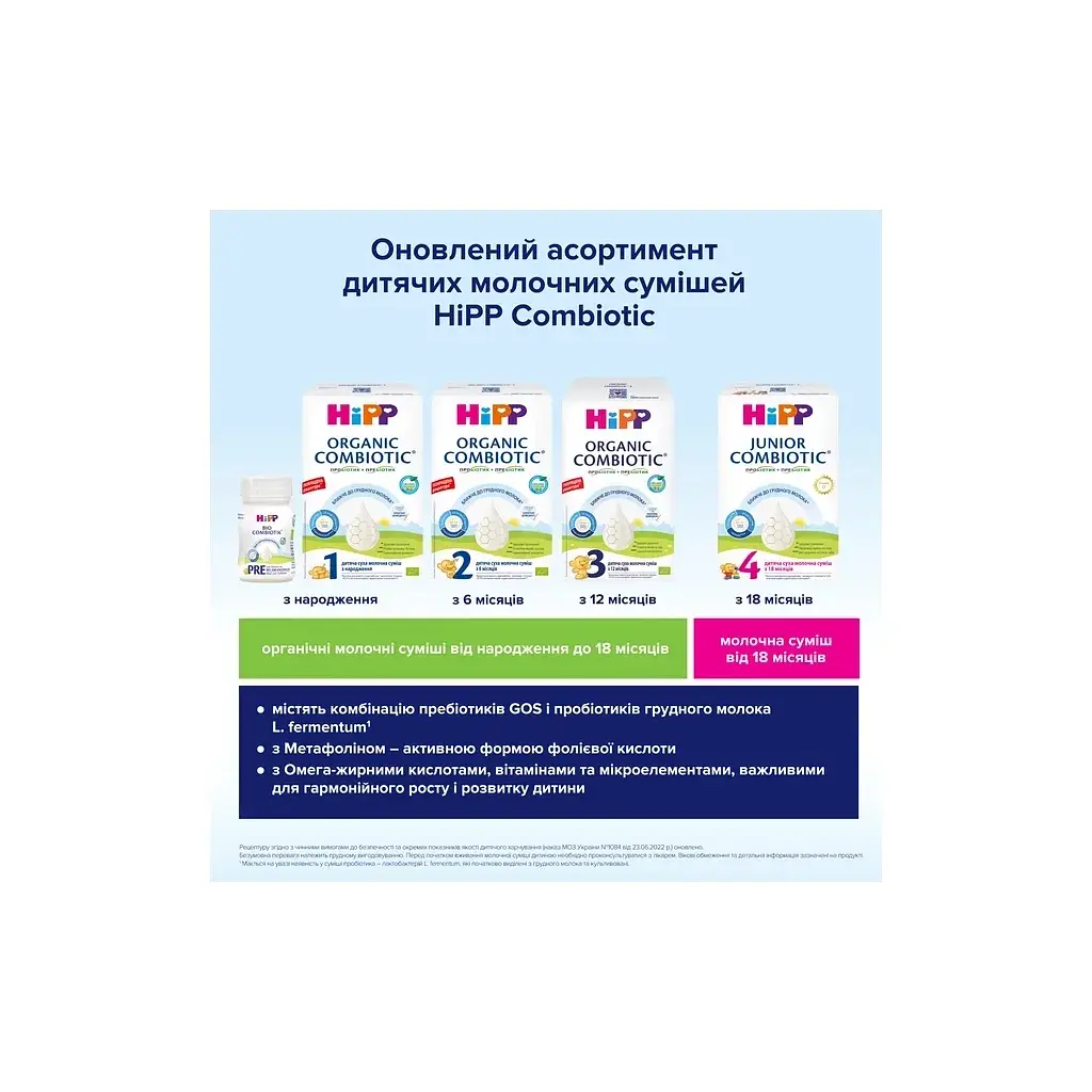 Дитяча суміш HiPP молочна Combiotic 3 +12 міс. 500 г (9062300138785) - фото 11