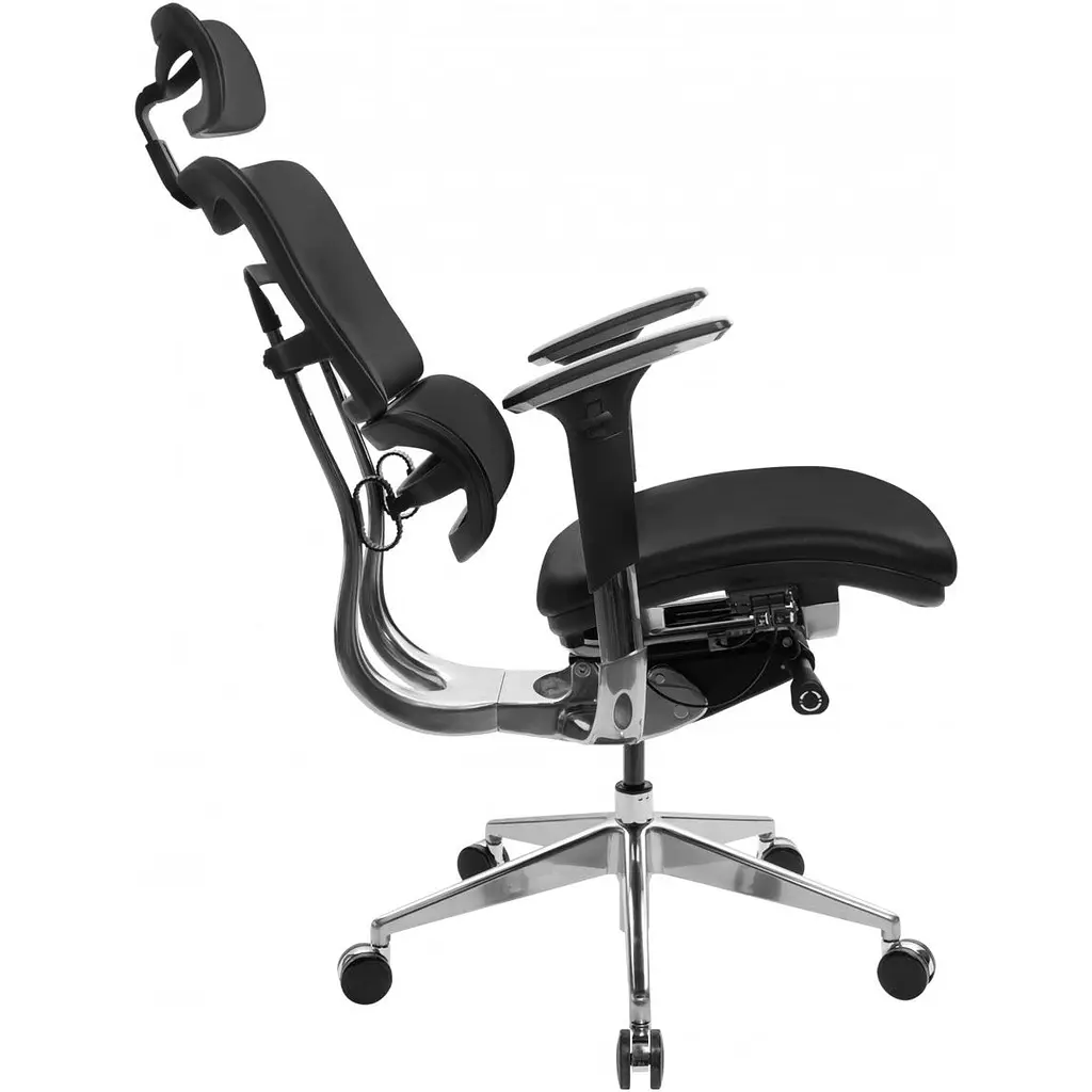 Офісне крісло GT Racer X-807 Leather Black (P-02) [147932] - фото 6