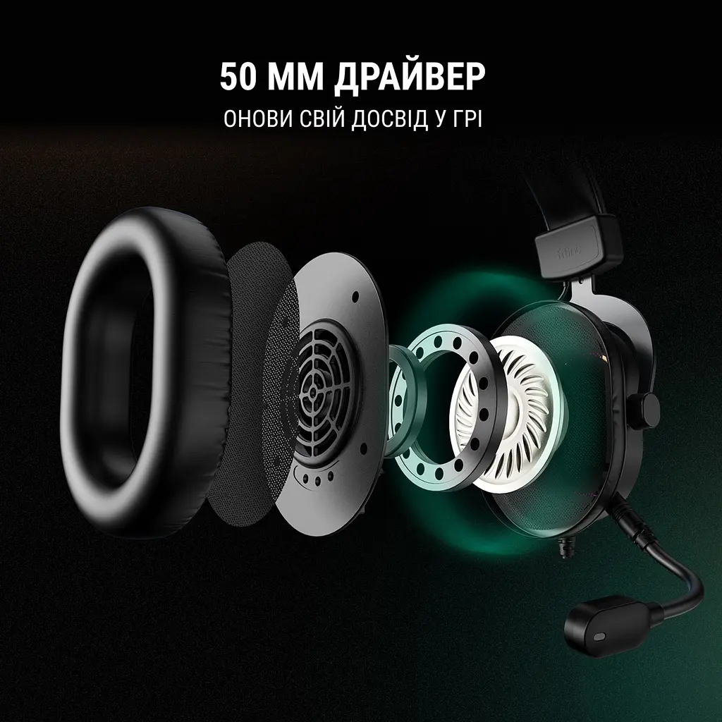 Гарнітура Fifine RGB H6 Black - фото 6