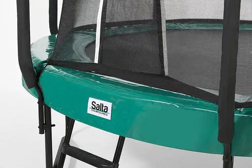Батут Salta First Green, круглий, 427 см, зелений (5374G) - фото 7