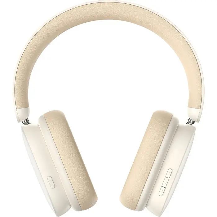 Навушники Baseus Bluetooth Bowie H1 Noise - Cancelling Wireless Headphones Rice бежеві - фото 2