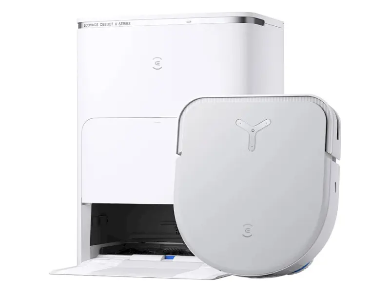 Робот-пилосос з вологим прибиранням ECOVACS DEEBOT OZMO X5 Pro Omni White (DDX39 WHITE)
