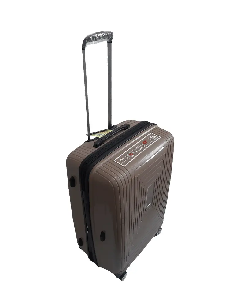 Валіза дорожня Середня (М) Поліпропілен Airtex 241 70л 65x46x26см Коричневий (Brown) - фото 5
