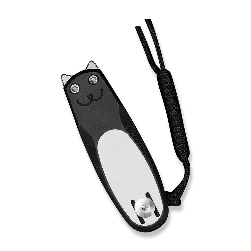Ніж складаний кишеньковий Civivi Purr, (4.65 см) Nitro-V / G10 чорний/білий - фото 4