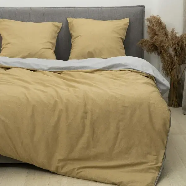 Постільна білизна євро Viluta Сатин Twill 749-E 220х200 см - фото 2