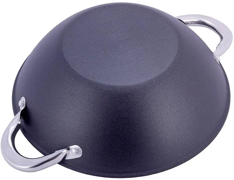 Котел чавунний "Wok", з антипригарним покриттям та аромо-кришкою Kamille Ø14,5хØ28х9,5 см kuh0007234 - фото 5