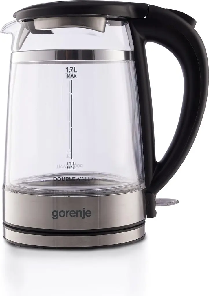 Электрочайник Gorenje 1.7 л 2 200 Вт strix контроль стекло черный kuh0015309 - фото 2