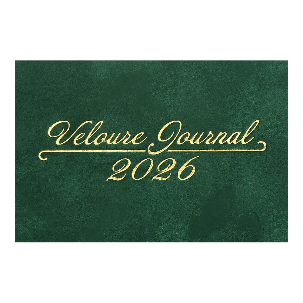 Щотижневик датований Buromax Velour 2026 A5 зелений (BM.2710-04) - фото 4