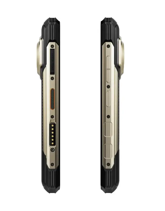Смартфон Doogee Fire 7 Ultra 8/256GB Obsidian Gold + Док Станция + Наушники - фото 5