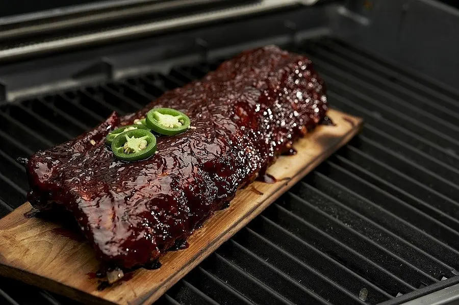 Планки для гриля GrillPro клён 5.25 х 11.85 см 2 шт. (00291) - фото 2