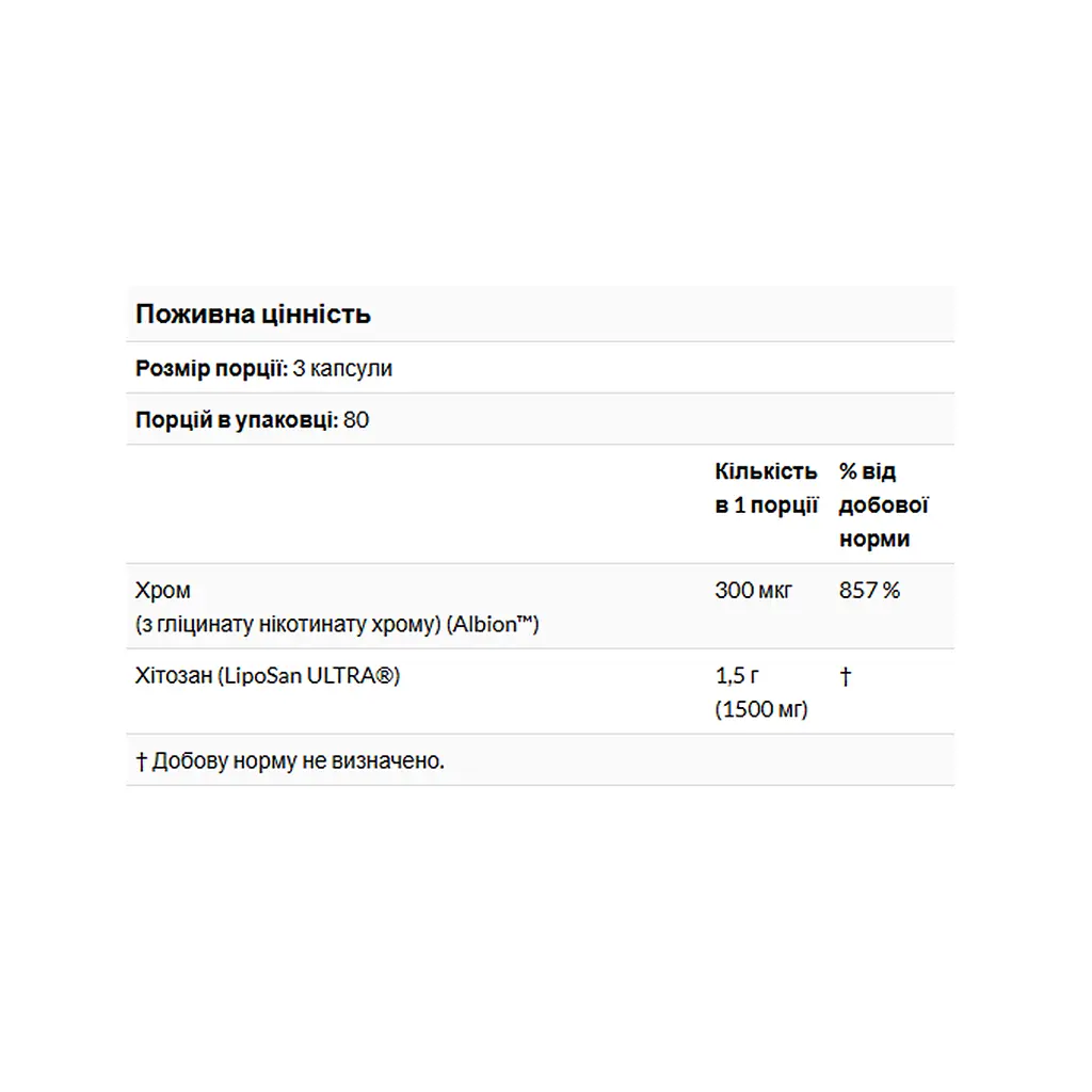 Chitosan Plus 500mg - 240 vcaps - фото 2