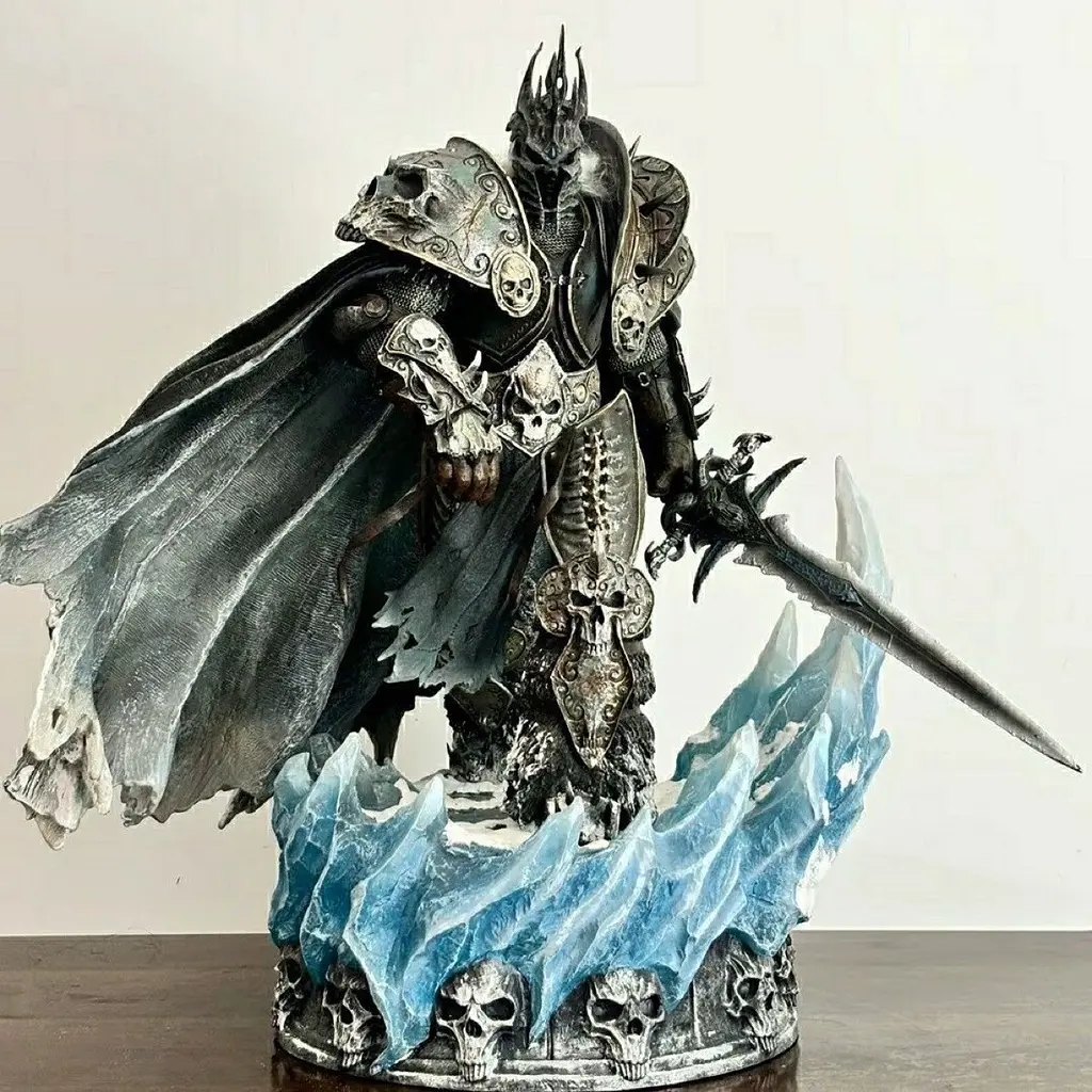 Фигурка светильник Варкрафт Король Лич Warcraft The Lich King 40 см - фото 5