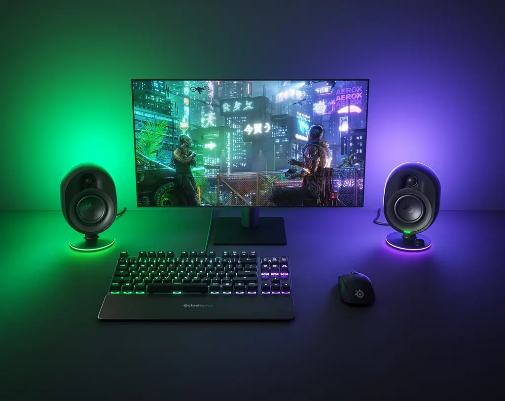 Акустична система 2.1 SteelSeries Arena 7 Bluetooth RGB - фото 6