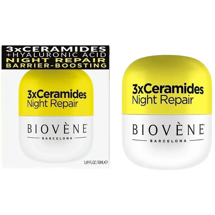 Крем для обличчя Biovene з керамідами відновлюючий зволожуючий нічний 50 мл - фото 2