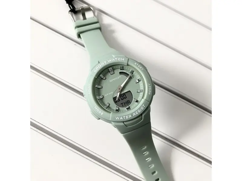 Жіночий наручний годинник 6005 Green Sanda acs0030968 - фото 3
