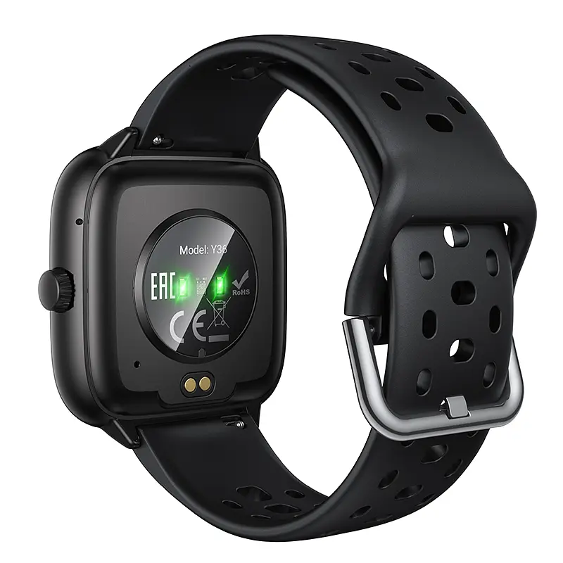 Смарт-годинник HOCO Y36 43mm. 200 mAh. IP67 Smart watch(call version) Black - фото 3