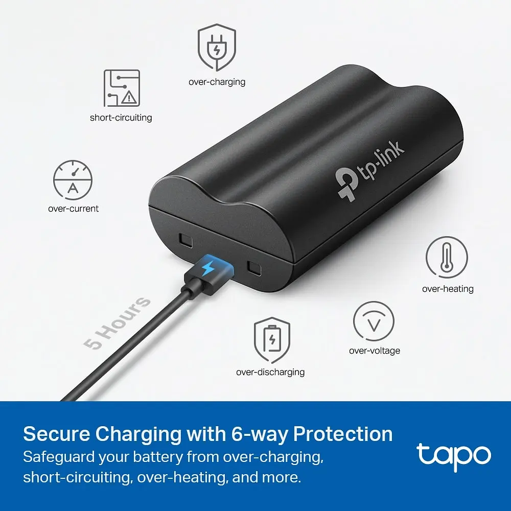 Аккумуляторная батарея TP-Link Tapo A100, 6700 мАч - фото 4