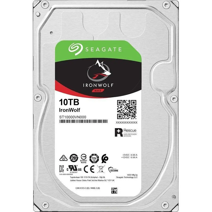 Жорсткий диск 3.5` Seagate IronWolf 10TB SATA 256MB (ST10000VN000) [141007] - фото 4