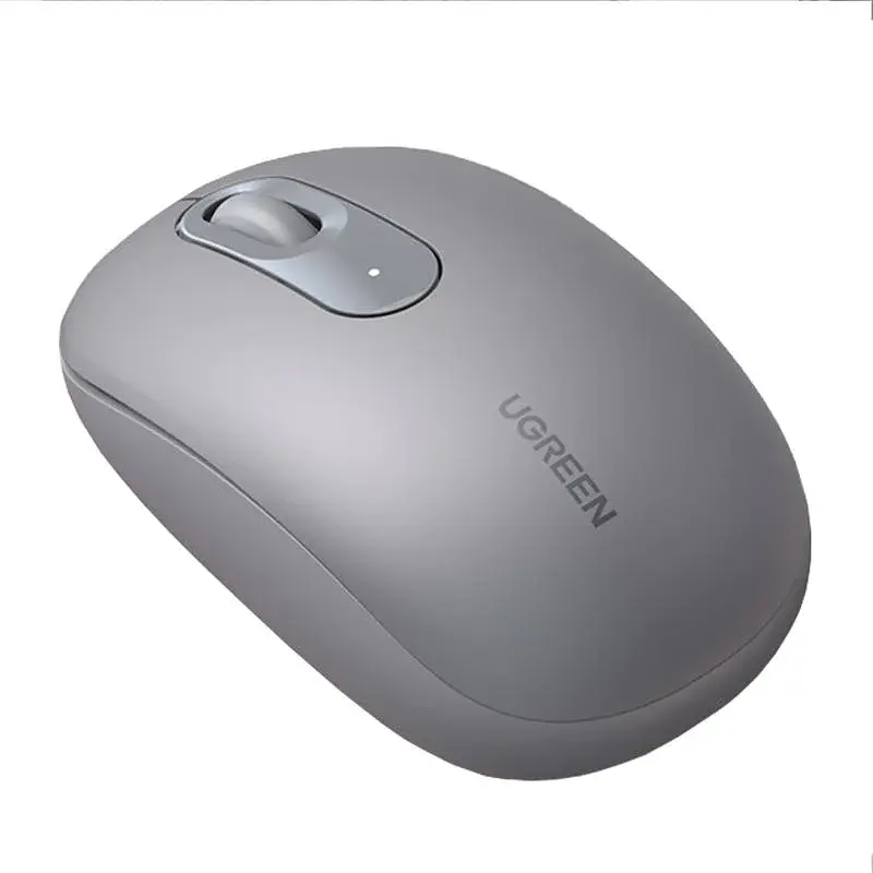 Бездротова мишка для ноутбука MU105 UGREEN 2.4G Wireless Mouse Moon сірий (90669)
