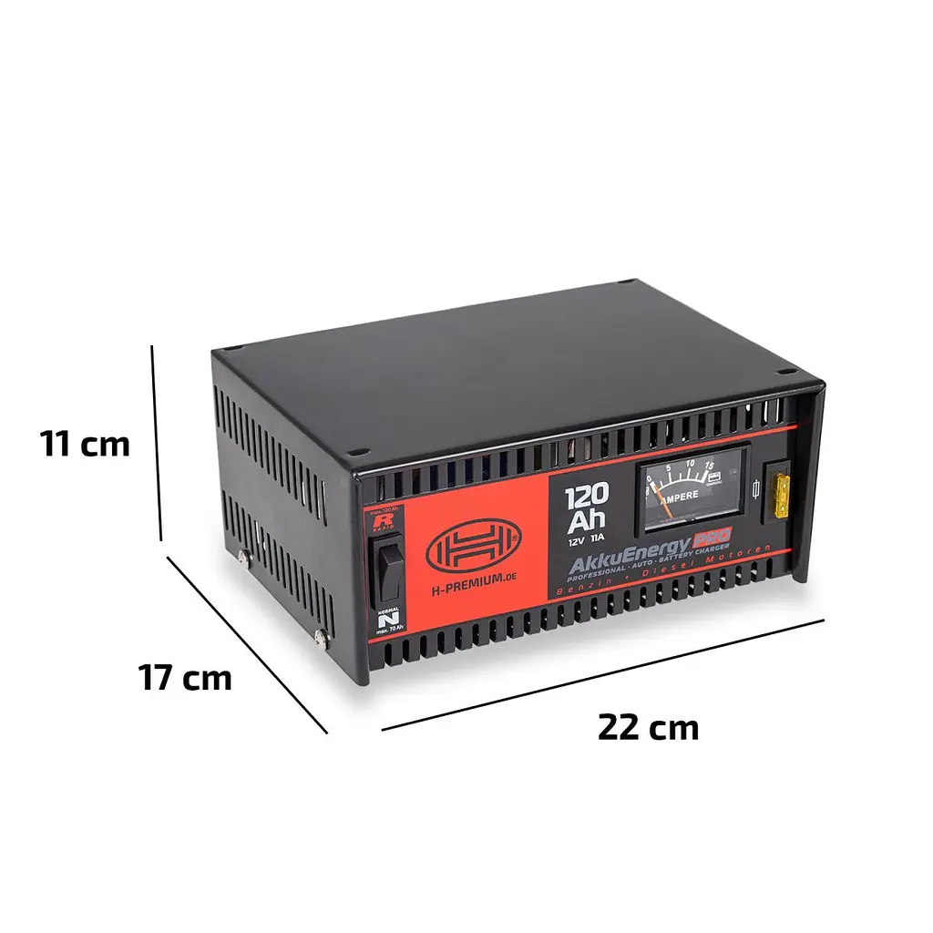 Зарядний пристрій автомобільного акумулятора Heyner Pro 12V 14–120 A/год (931100) - фото 5