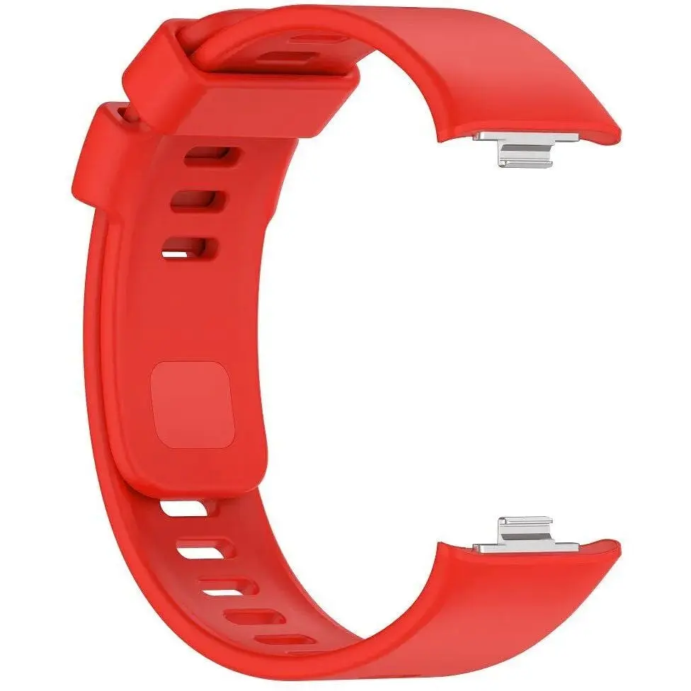 Силиконовый ремешок BeCover для Xiaomi Redmi Watch 4 Red (711503) - фото 5