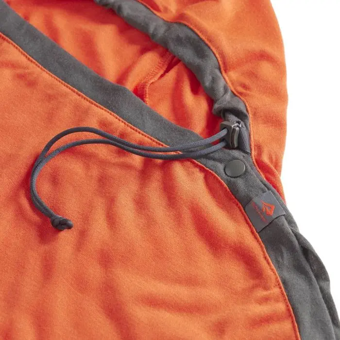 Вкладиш у спальник Sea to Summit Reactor Extreme Sleeping Bag Liner, Spicy Orange, Compact, Mummy w/ Drawcord 177 Помаранчевий - фото 2