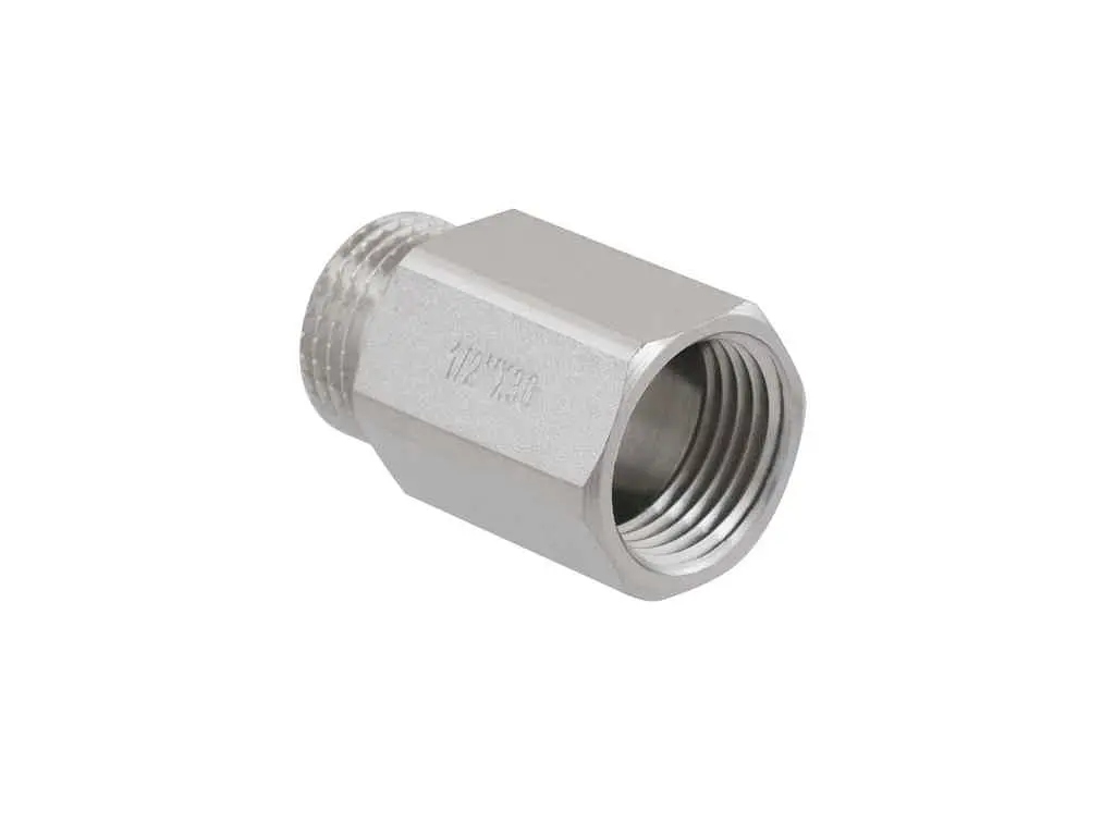 Подовжувач RAFTEC 1/2" 30 мм, ЗВ, DN 15, зовні під ключ, нікель, UDL0130 - фото 4