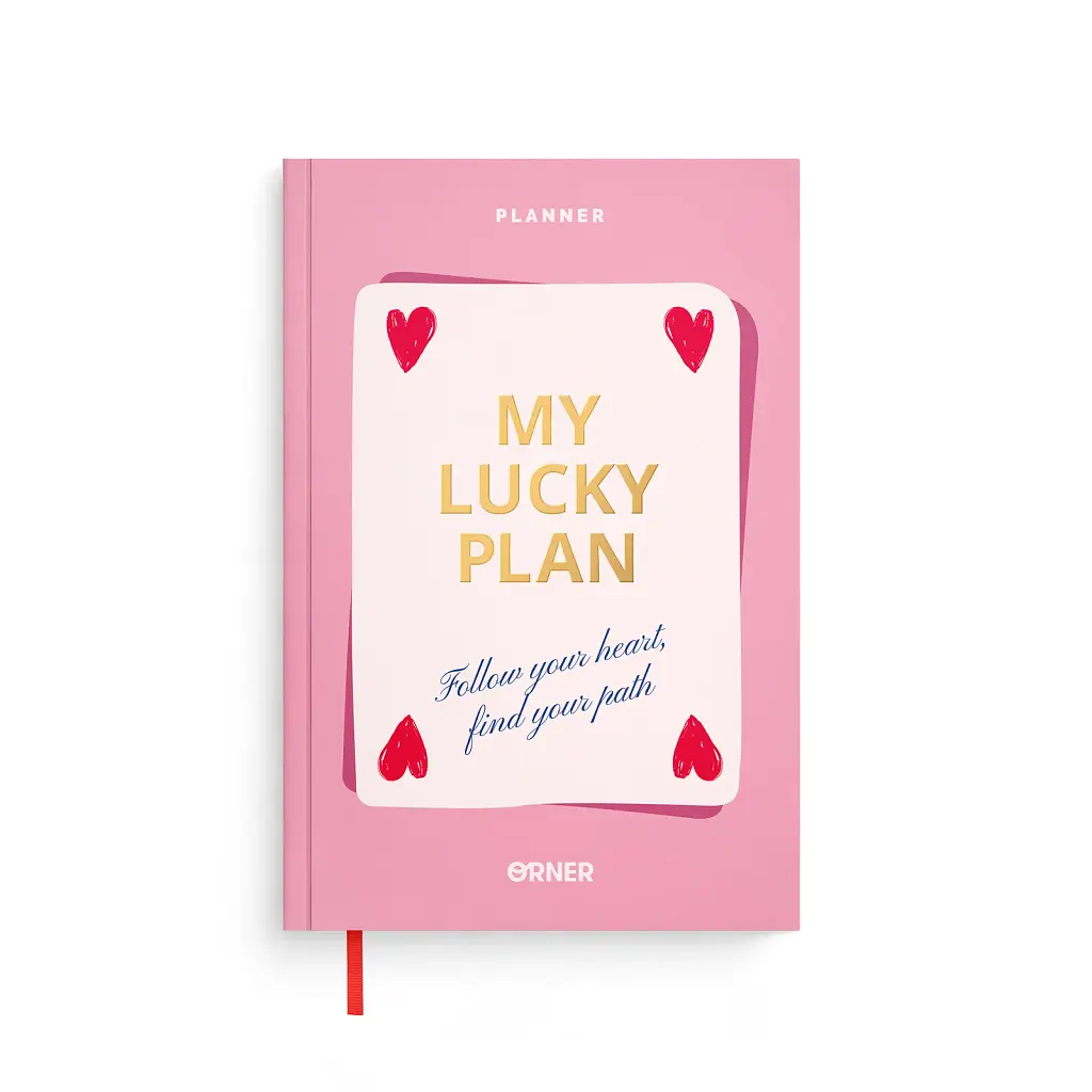 Мініпланер Orner "MY LUCKY PLAN mini" рожевий