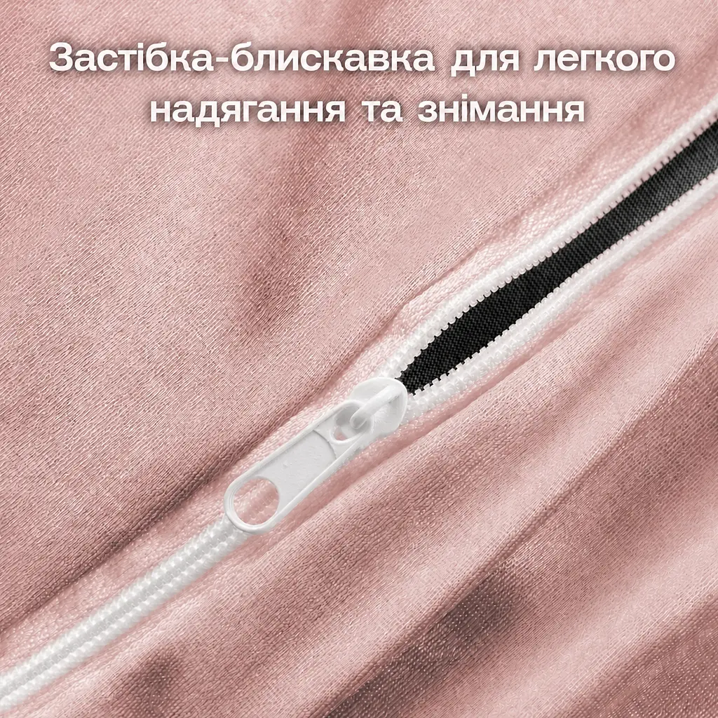 Знімна наволочка для подушки Solve Метелик рожева 62 x 41 см (KT8001207-N) - фото 7