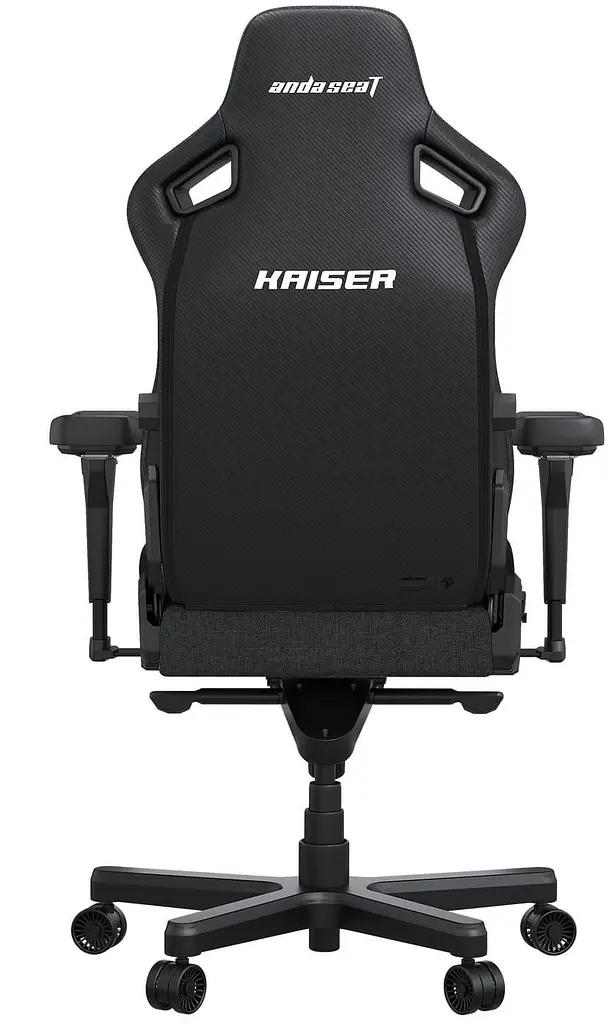 Ігрове крісло Anda Seat Kaiser 4 Dark Gray Fabric Size L (AD12YDDC-L-20-GB-CF) - фото 4