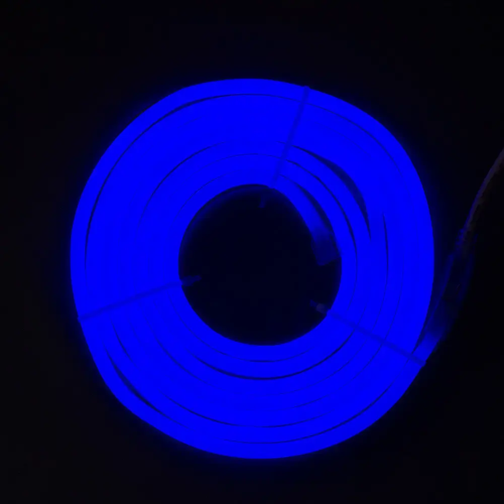 Неонова світлодіодна гірлянда-трубка Devilon SMD2835 LED 3 м синя (950033) - фото 3