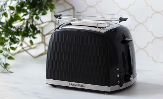Тостер Russell Hobbs 26061-56 Honeycomb чорний (6651553) - фото 7