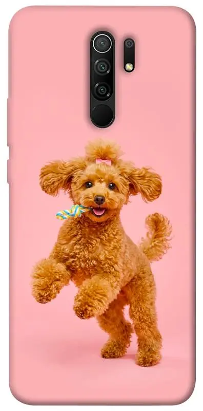 TPU чохол Demsky Happy poodle для Xiaomi Redmi 9