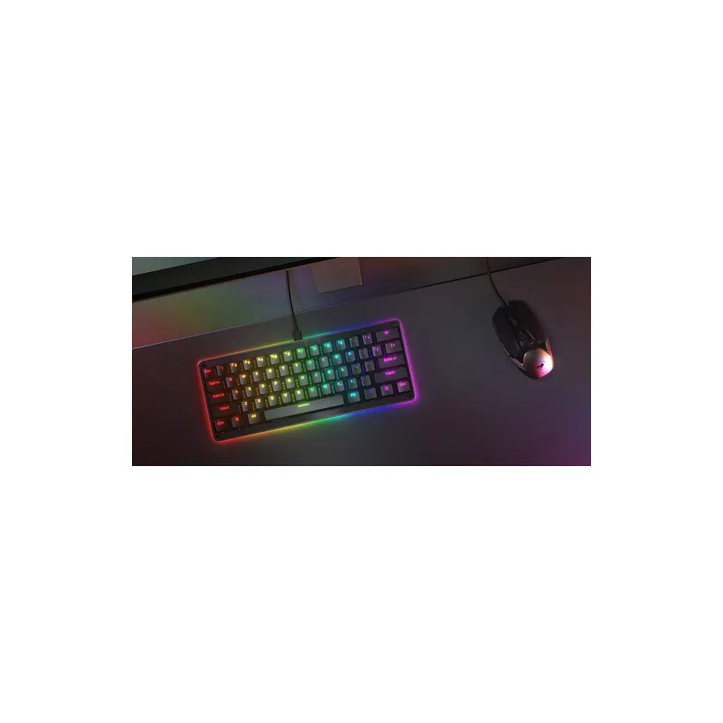 Клавіатура Cougar Puri Mini RGB USB Black (Puri Mini RGB) - фото 9