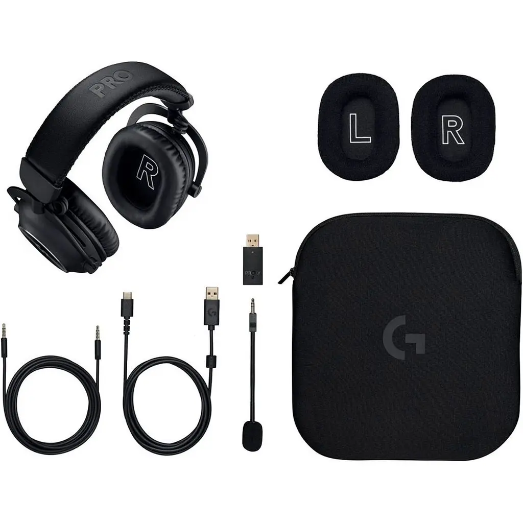 Ігрові навушники Logitech G PRO X 2 Lightspeed Black (981-001263) [87007] - фото 11