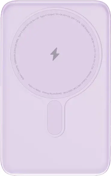 Портативний акумулятор Proove Vibe Energy Plus Magnetic 22.5W 10000mAh purple (PBVE15012209) - фото 3