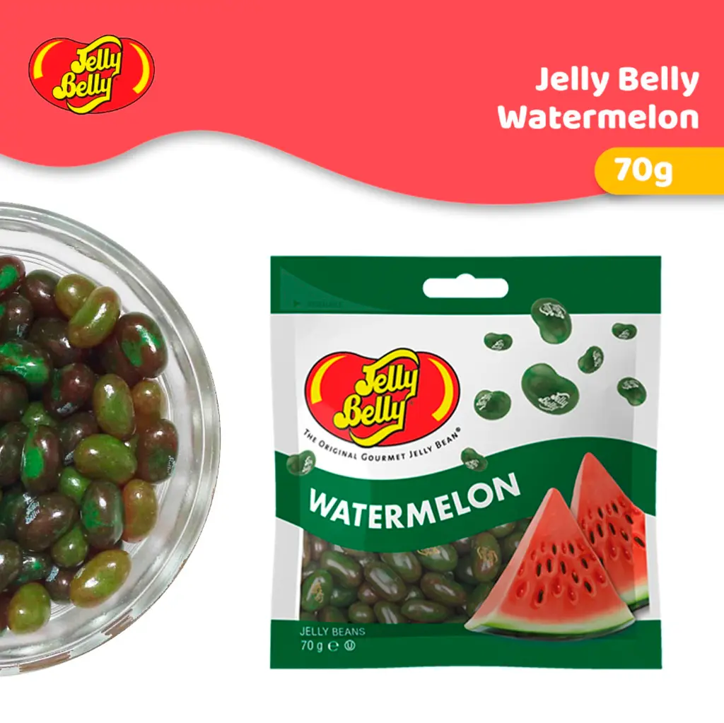 Драже Jelly Belly Jelly Beans Watermelon 70г - фото 2