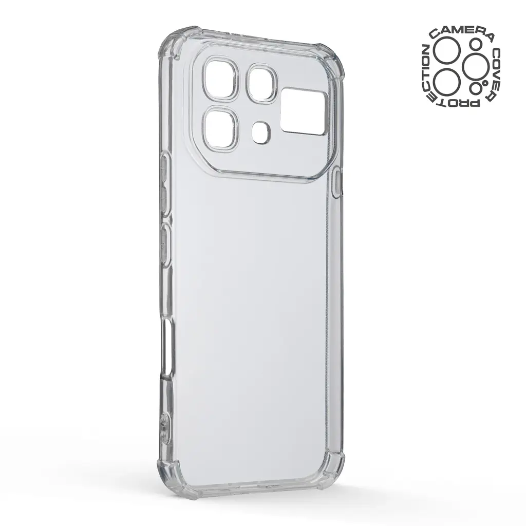 Чохол ArmorStandart Air Force для Infinix Note 60 5G Camera cover Clear - фото 2